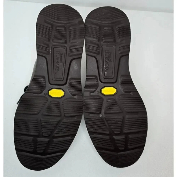 Samuel Hubbard Men's Highlander Oxford Shoes BROWN Pebble Grain Leather 9 W US - Picture 7 of 10